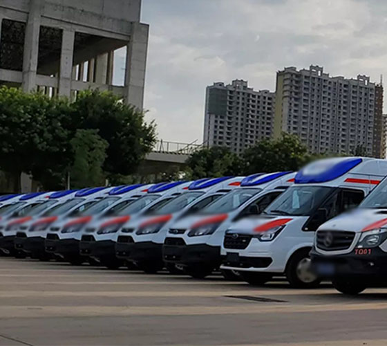 淮南服务车队展示